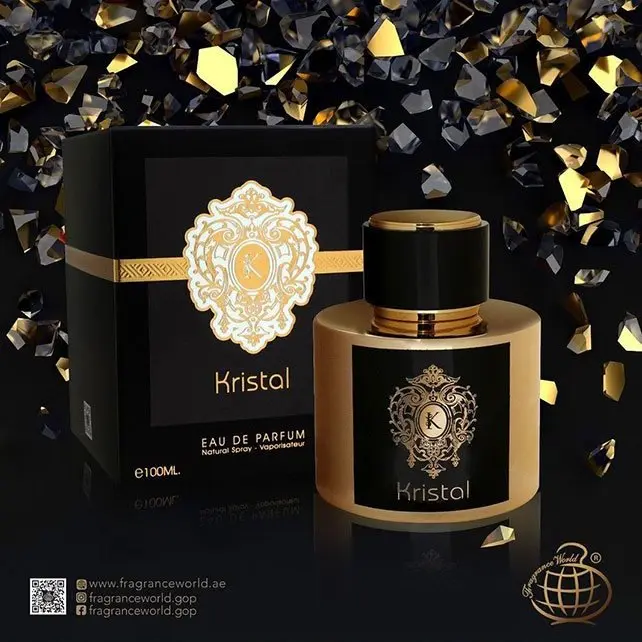 ادکلن KRISTAL FRAGRANCE  WORLD ادکلن کیکی تیزیانا ترنزی کیرکه فرگرانس وورد امارت