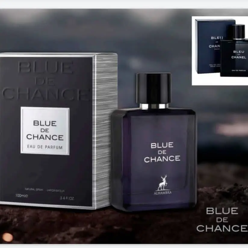 ادکلن BLUE THE CHANCE ALHAMBRA ادکلن بلو چنل الهمبرا