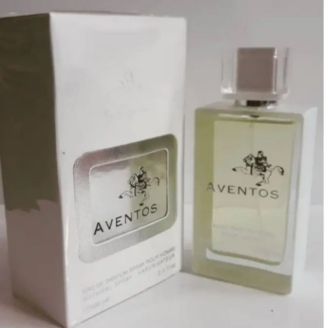 ادکلن AVENTUS WHITE FRAGRANCE WORLD ادکلن کرید اونتوس سفید فرگرانس وورد