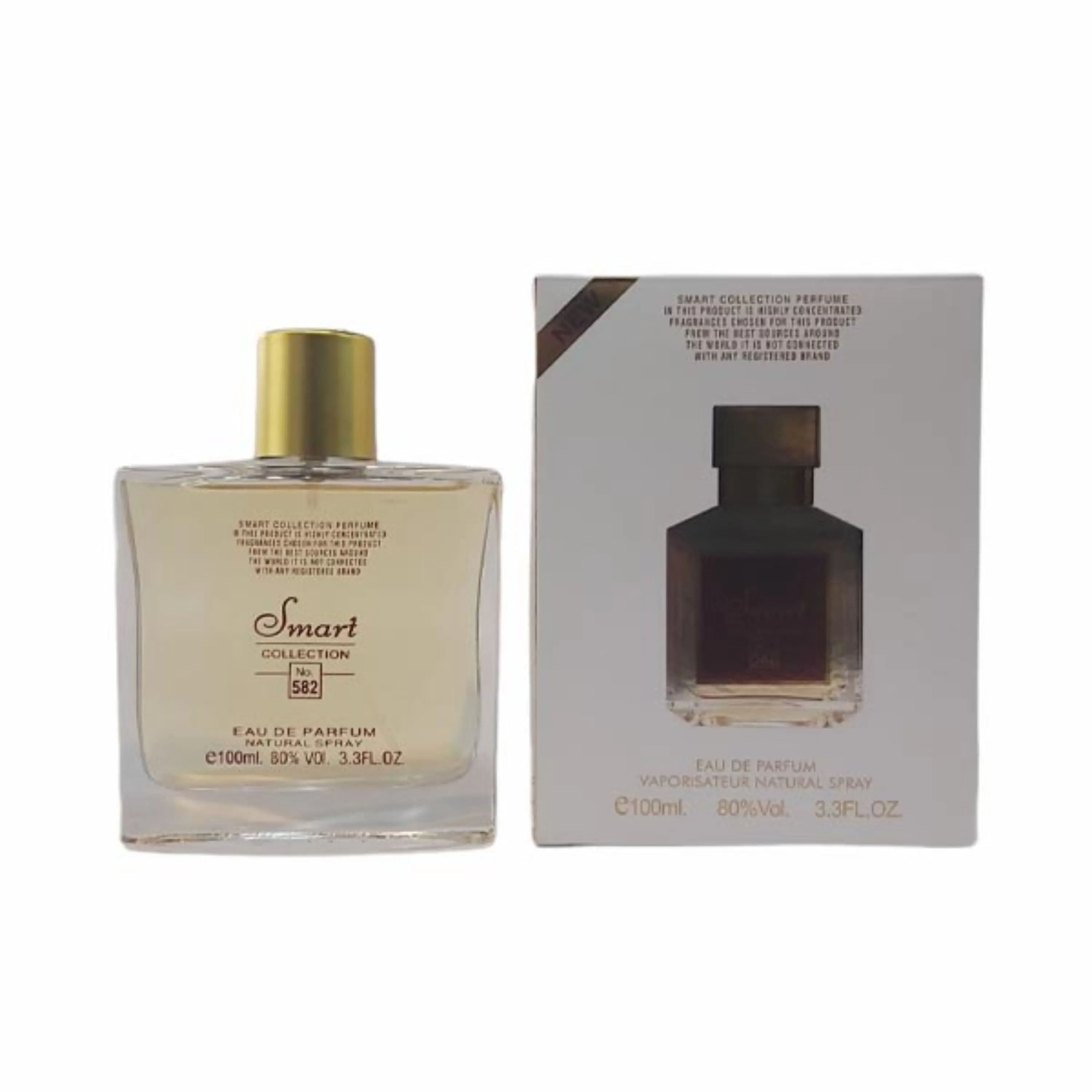 عطر اسمارت کد 582 با رایحه ادکلن باکارات رژ سفید