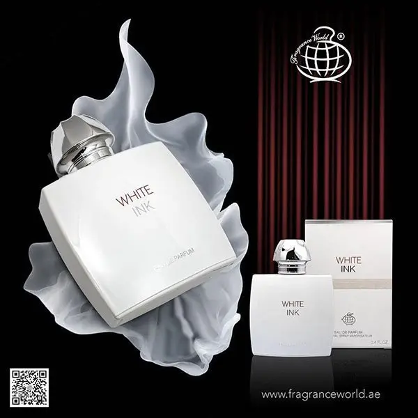 ادکلن WHITE  INK FRAGRANCE WORLD ادکلن لالیک سفید فرگرانس