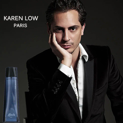ادکلن KAREN LOW PURE INSTINCT BLACK MAN GYPARLYS ادکلن بلک من جی پارلیس فرانسه اصل