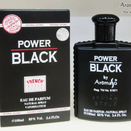 ادکلن POWER BLACK AROMASQ ادکلن پور بلک آروماسک