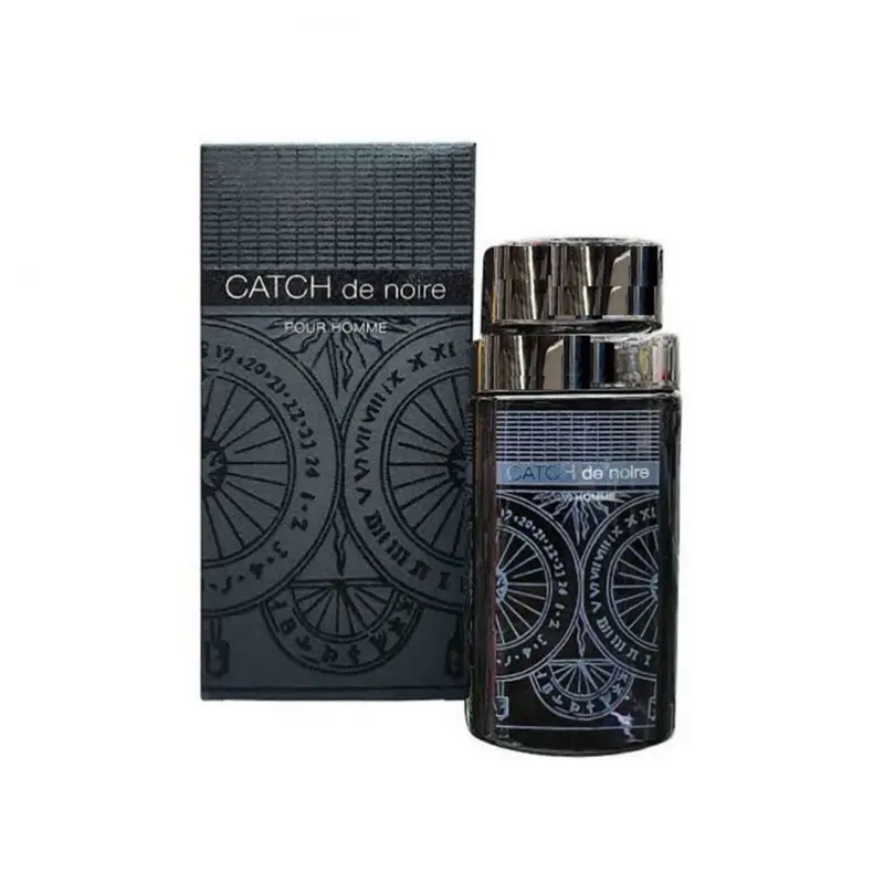 ادکلن CATCH DE NOIR  POUR HOMME FRAGRANCE WORLD ادکلن کچ د نویر مشابه آرماف کلاب د نایت فرگرانس وورد امارات