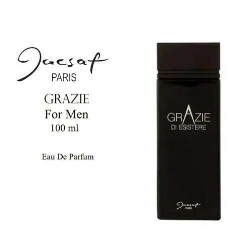ادکلن GRAZIE DI ESISTERE JACSAF ادکلن گرازیه ژک ساف با رایحه خنک و ارسال رایگان