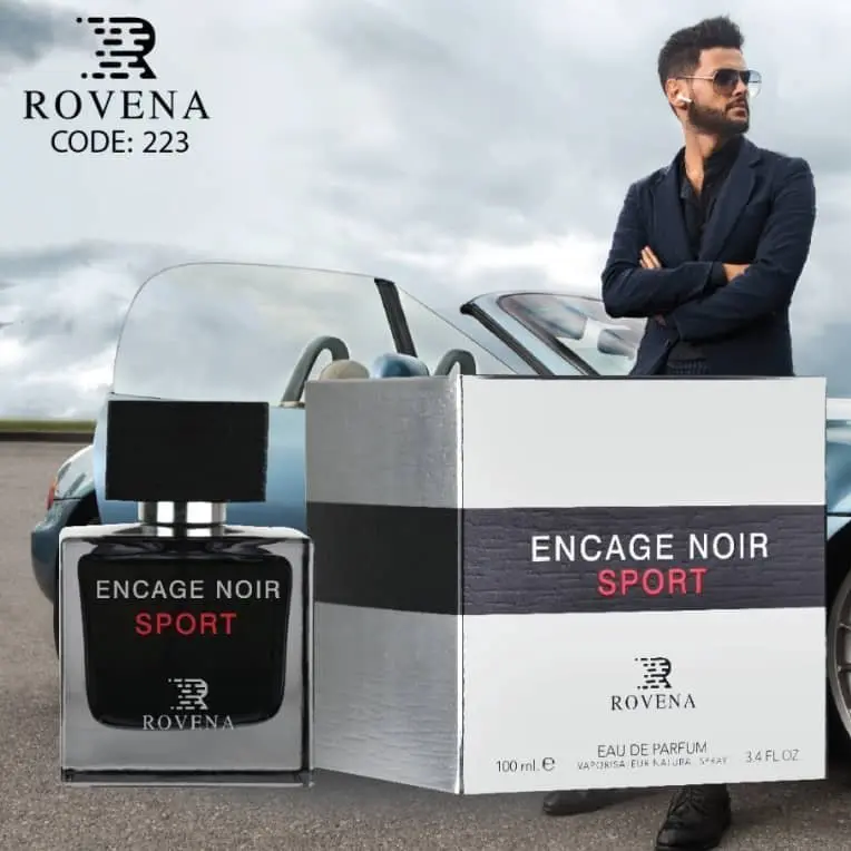 ادکلن ENCAGE NOIR SPORT ادکلن لالیک اسپرت روونا