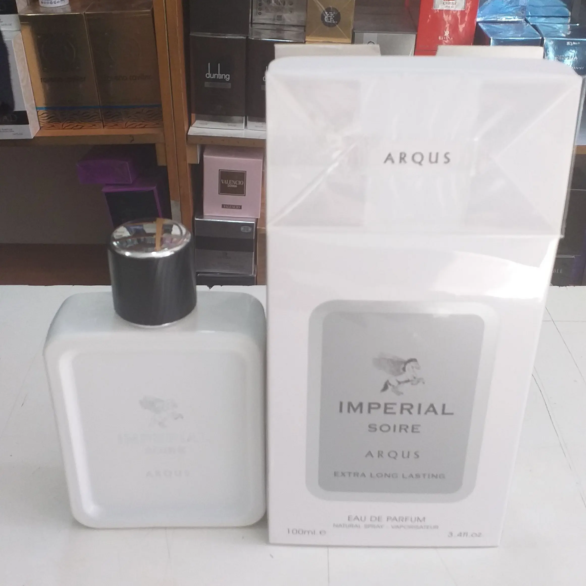 ادکلن IMPERIAL SOIRE ARQUS ادکلن امپریال آرکیوس رایحه اونتوس سفید
