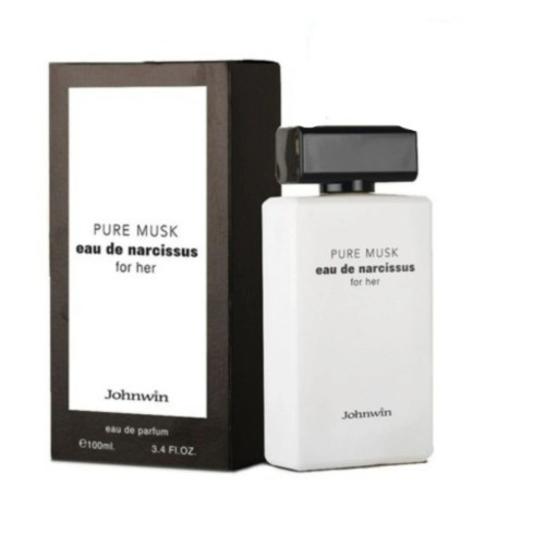 ادکلن PURE MUSK EAU THE NARCISSUS JOHNWIN ادکلن پور ماسک نارسایی جانوین