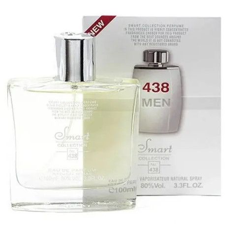 عطر اسمارت کد 438 با رایحه ادکلن لالیک وایت
