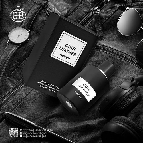ادکلن CUIR LEATHER PARFUM امبر لدر نسخه پرفیوم فرگرانس