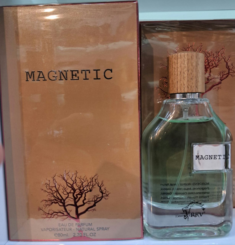 ادکلن MAGNETIC RKV ادکلن مگنتیک آر کا وی(نسخه اینتنس)رایحه مگامار کیفیت عالی