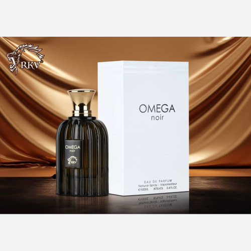 ادکلن OMEGA NOIR INTENS ادکلن امگانویر اینتنس آرکاوی رایحه امبر نومد پخش و ماندگاری تضمینی
