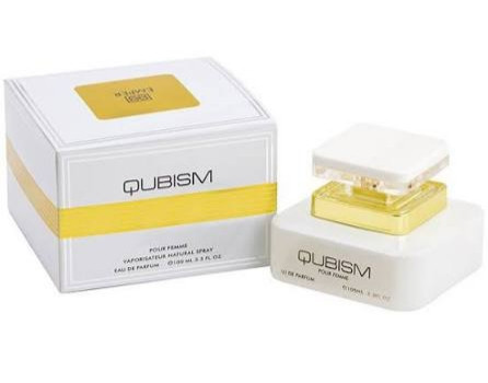 ادکلن QUBISM POUR FEMME ادکلن کوبیسم سفید زنانه اصل ارسال رایگان